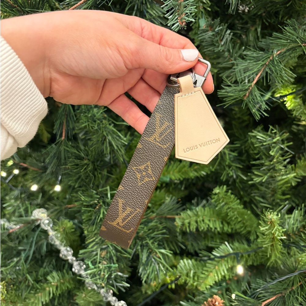 Louis Vuitton Monogram and Vachetta Key Holder